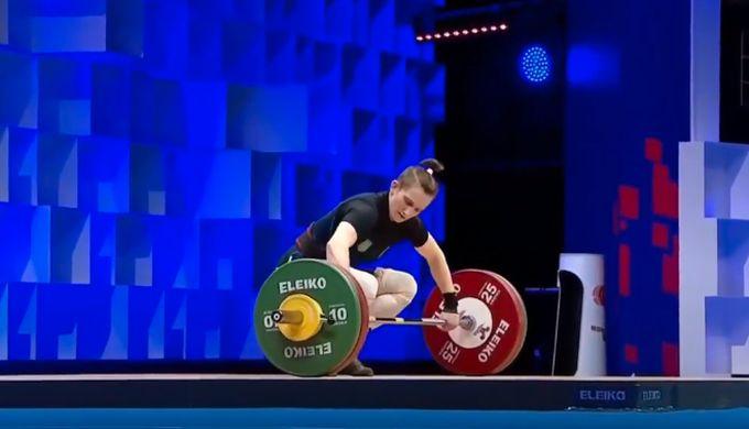 Українська важкоатлетка з рекордом виграла чемпіонат світу