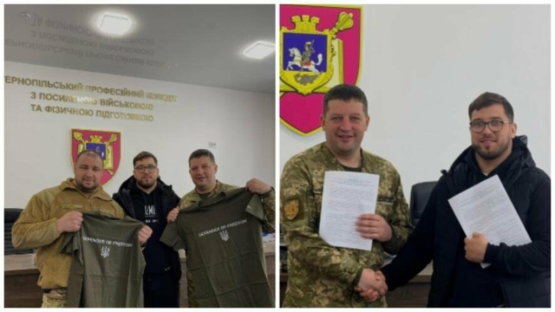 На Тернопільщині курсанти військового коледжу займатимуться єдиноборствами (ФОТО)