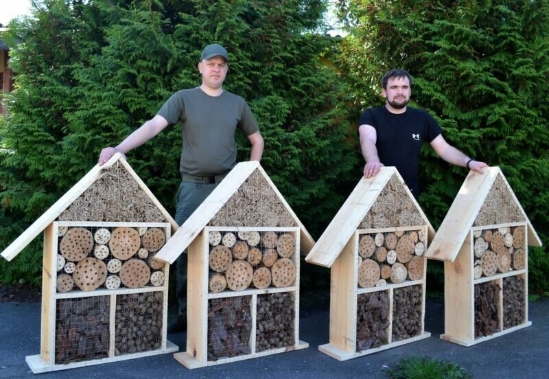 У національному природному парку на Шепетівщині облаштували будиночки для комах