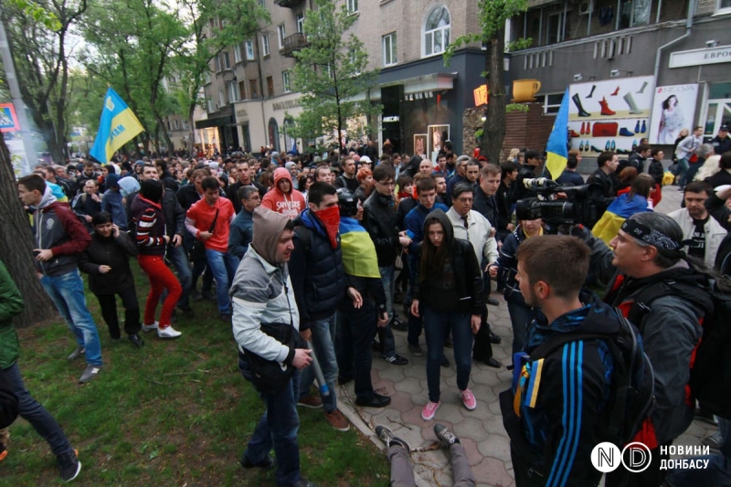 Останній мітинг «За Україну» в Донецьку. Чому на Донбасі зіграла російська карта