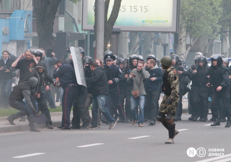 Останній мітинг «За Україну» в Донецьку. Чому на Донбасі зіграла російська карта