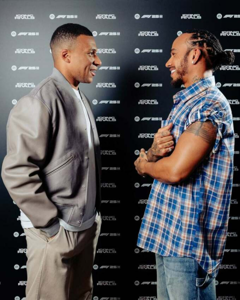 ВІДЕО. Мбаппе зустрівся з Хемілтоном у Барселоні. Потужна колаборація