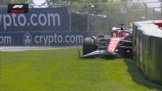 ВІДЕО. Велика аварія пілота Феррарі Леклера на старті Гран-прі Канади