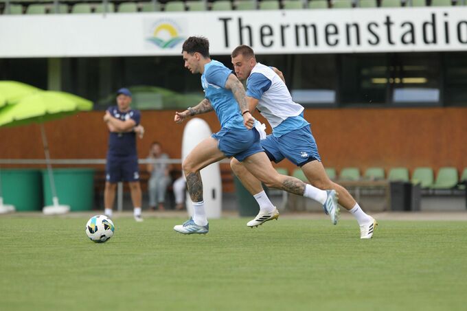 ФОТО. Тренування Динамо. Контроль м'яча, швидкі атаки та завершення