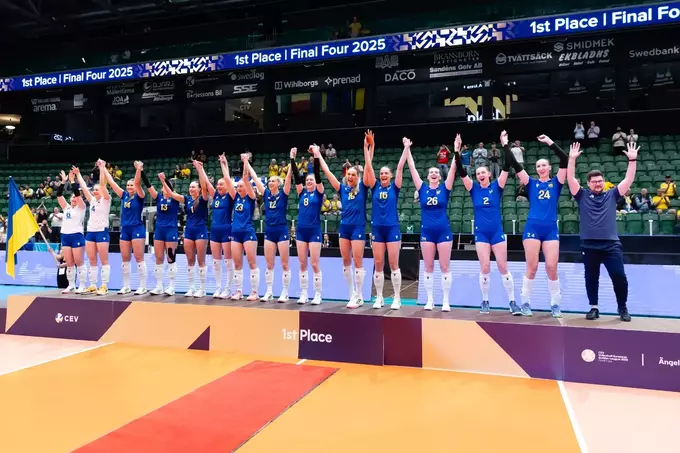 Історична таблиця. Третій титул збірної України у жіночій Євролізі