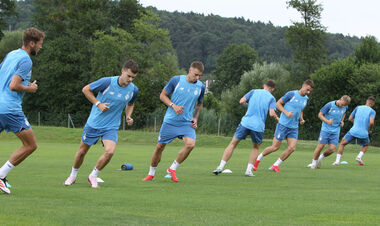 ВІДЕО. Динамо провело тренування під рясним дощем
