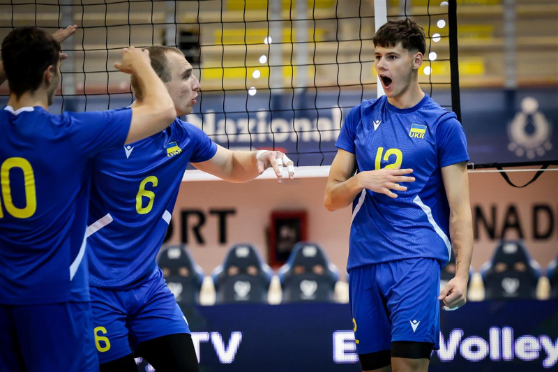 Збірна України розгромила Англію та вийшла на Євроволей 2026