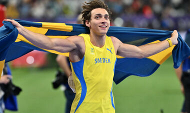 Стрибки з жердиною. Швед Арман Дюплантіс побив світовий рекорд у 13-й раз