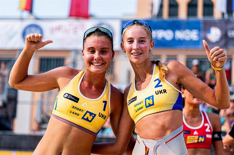 Українки завоювали з рекордом золото ЧЄ U22 з пляжного волейболу
