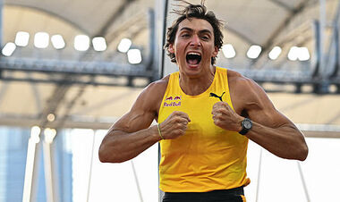 ВІДЕО. Світовий рекорд. Неймовірний Арман Дюплантіс злетів на 6.29 метри