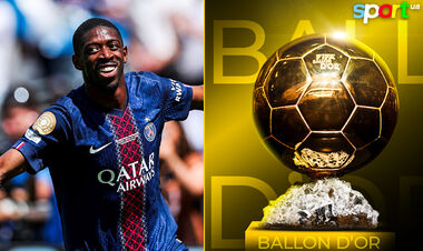 ВІДЕО. Дембеле розплакався на церемонії нагородження Золотий м'яч 2025