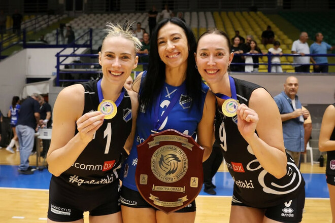 Українки виграли Суперкубок Кіпру з волейболу