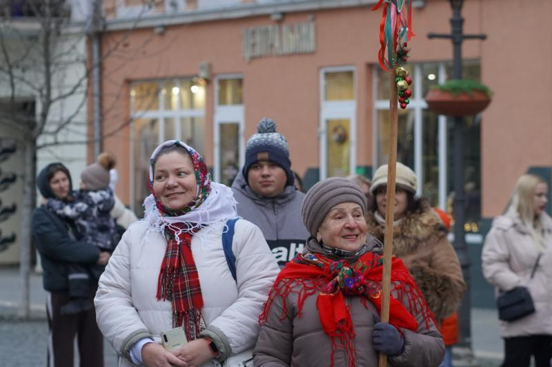 Благодійна різдвяна коляда відбулася в Ужгороді