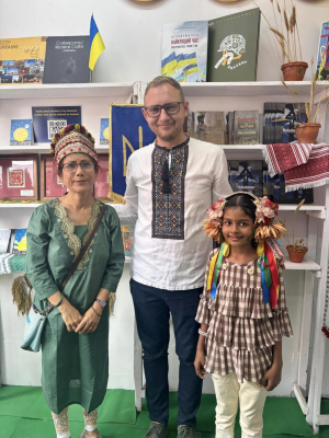 На Міжнародному книжковому ярмарку в Індії представили український стенд
