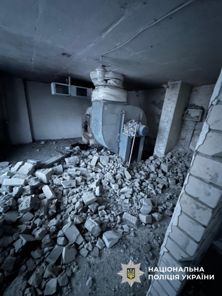 Влучання дрона у 15-поверхівку в Солом&rsquo;янському районі: поліція показала наслідки