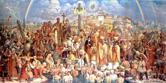 Володимир Великий охрестив Київську Русь