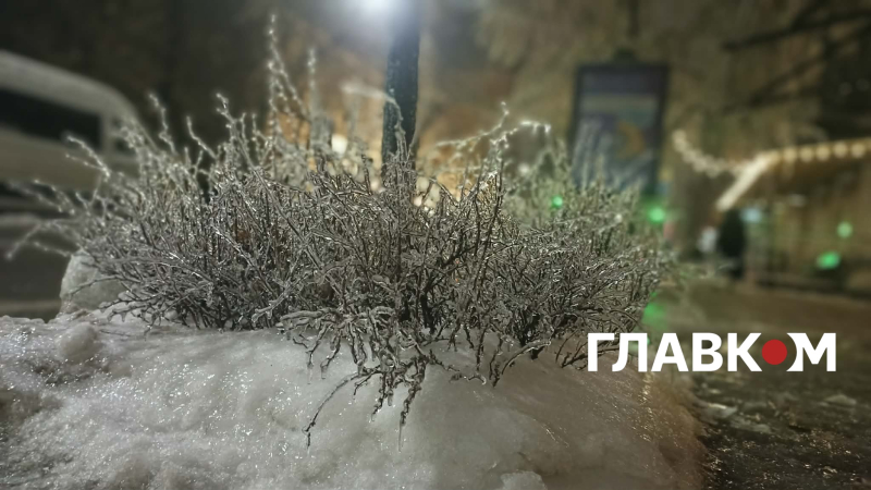 Київ та область накрив рідкісний крижаний дощ: неймовірні фото небезпечної стихії