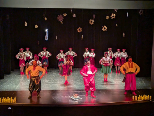 У швейцарському Ланґенталі українці представили виставу &laquo;Ніч перед Різдвом&raquo;