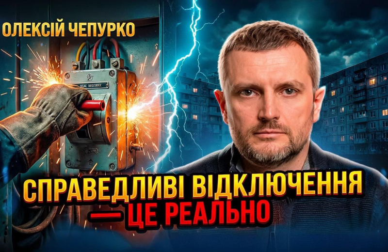 Олексій Чепурко: справедливі відключення — це реально