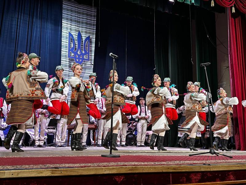Закарпатський народний хор у межах відзначення Дня Соборності України виступив у Стрию