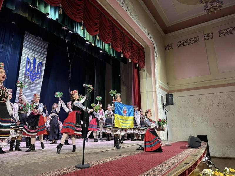 Закарпатський народний хор у межах відзначення Дня Соборності України виступив у Стрию