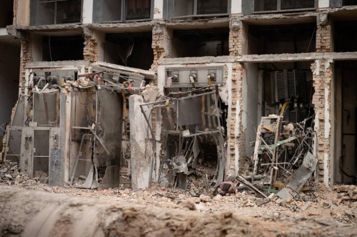 Наслідки удару ЗС РФ 3 лютого по Дарницькій ТЕЦ