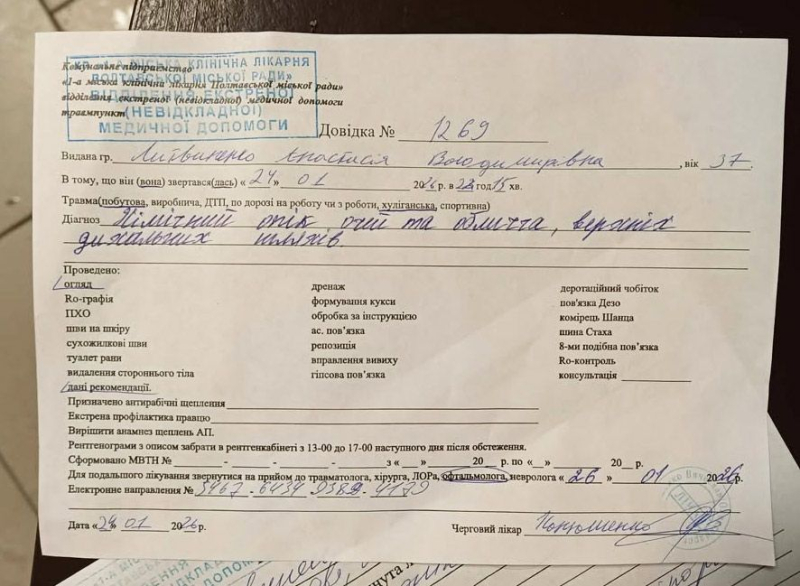 Інцидент у&nbsp;кафе &laquo;Історія&raquo;: власниця закладу отримала опік очей після конфлікту з&nbsp;особами, які назвалися представниками ТЦК