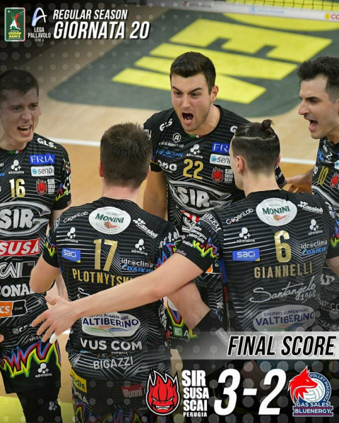 Плотницький привів Перуджу до перемоги на тай-брейку