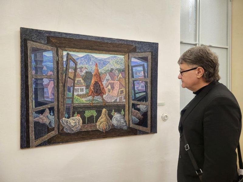 Сьогодні виповнилося б 95 &ndash; в Ужгороді виставкою вшанували відомого митця Володимира Микиту