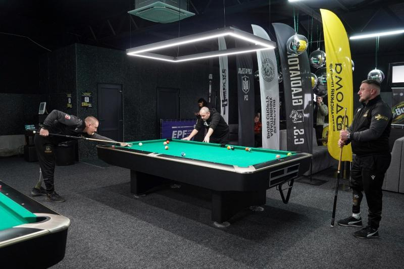 Спорт як шлях до відновлення &ndash; в Ужгороді вперше відбулися змагання зі спортивного більярду серед ветеранів війни