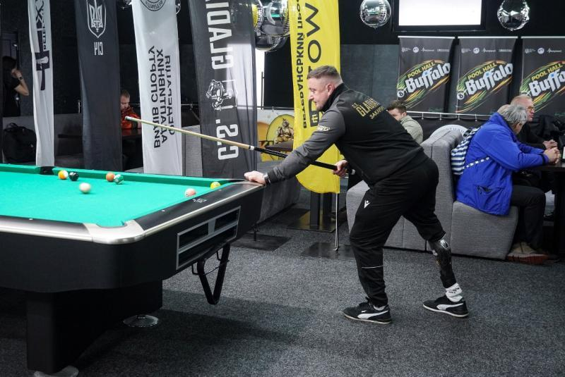 Спорт як шлях до відновлення &ndash; в Ужгороді вперше відбулися змагання зі спортивного більярду серед ветеранів війни