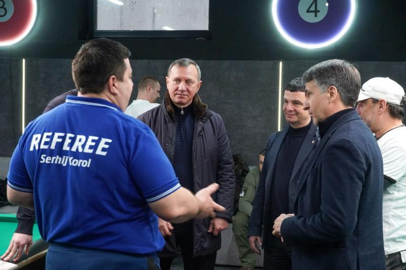 Спорт як шлях до відновлення &ndash; в Ужгороді вперше відбулися змагання зі спортивного більярду серед ветеранів війни