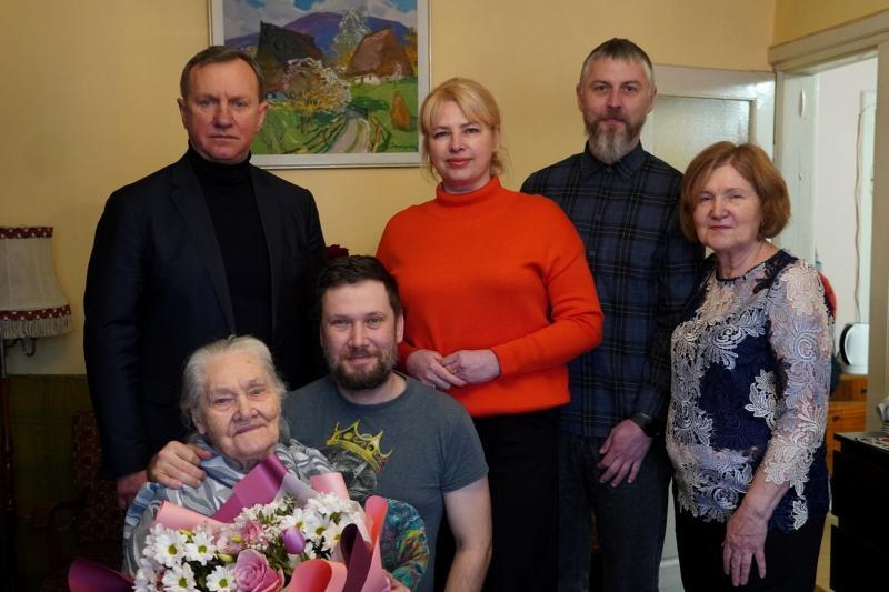 Ужгородка Ніна Попович відзначила 100-літній ювілей
