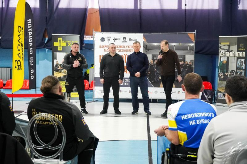 Відбувся відкритий кубок Ужгорода та Закарпатської області з адаптивних видів спорту серед ветеранів і військовослужбовців