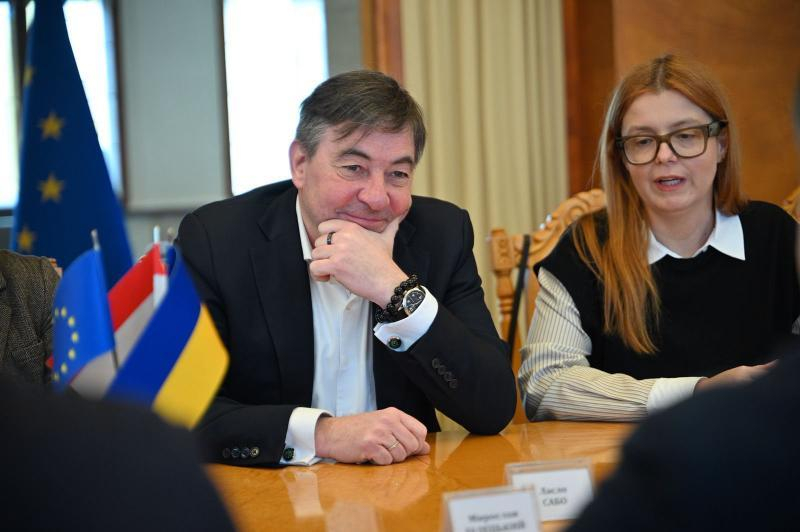 Закарпаття з робочим візитом відвідав президент Паралімпійського комітету Угорщини Ласло Сабо
